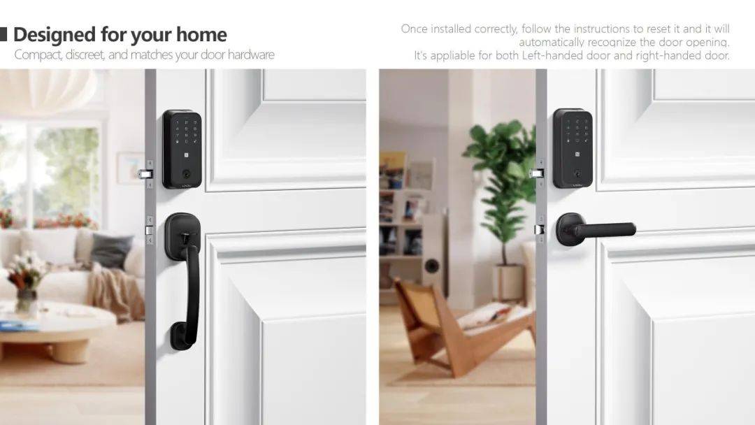 持Apple HomeKit智能门锁HK01PG电子游戏麻将胡了LNDU推出首款原生支(图3)